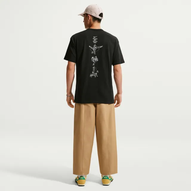 【NIKE 耐吉】短袖上衣 男 T恤 喬丹 寬鬆 AS M NSW GFX TEE 黑 IW1194-010