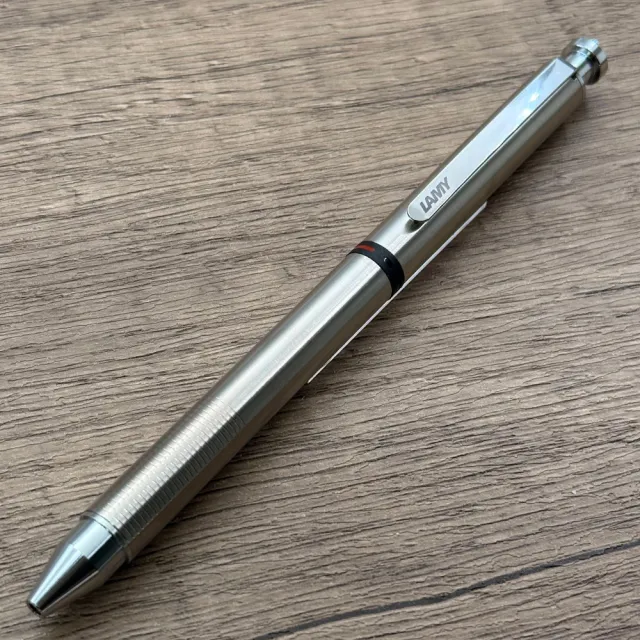 【LAMY】St聖賢系列 745 三用筆 銀