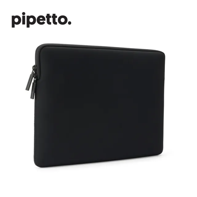 【Pipetto】MacBook Air 15吋 2026 Classic Fit 筆電包 - 黑色(電腦內袋)