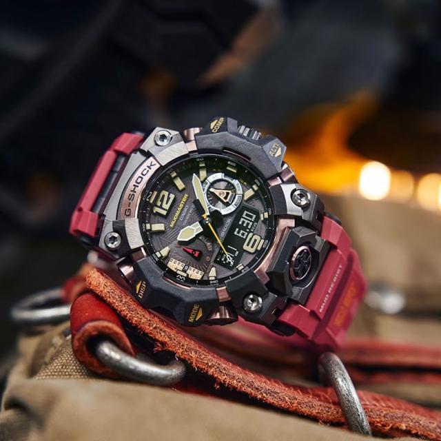 【CASIO 卡西歐】G-SHOCK MUDMASTER太陽能藍牙連線泥人錶 送禮 禮物(GWG-B1000-1A4)