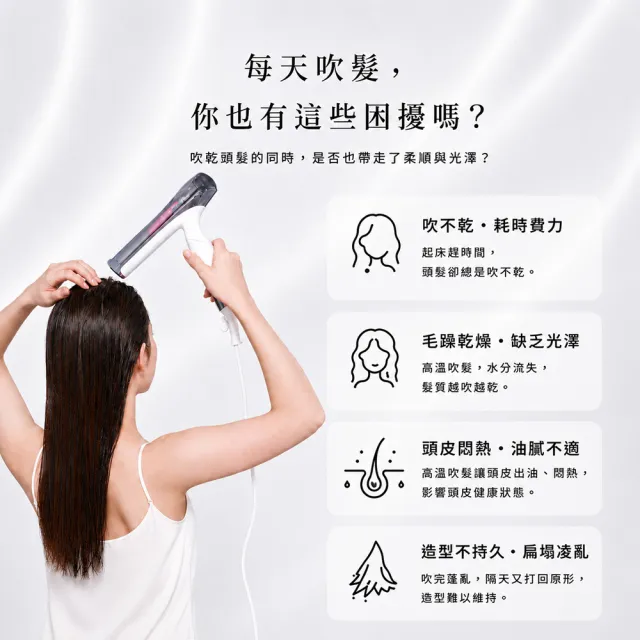 【ReFa 黎琺】官方旗艦店 BEAUTECH DRYER SMART W 水潤隨行吹風機(國際電壓/輕巧摺疊)