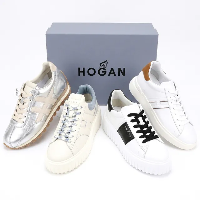 【HOGAN】H-Stripes 餅乾鞋 / 86er / H641/ H580休閒鞋(多款可選)