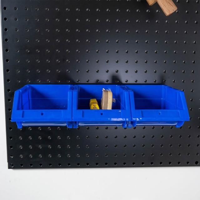 【撥撥的架子】洞洞板配件 36x18x8.5cm 三格置物盒 工具整理盒 商品分類盒 工作室收納