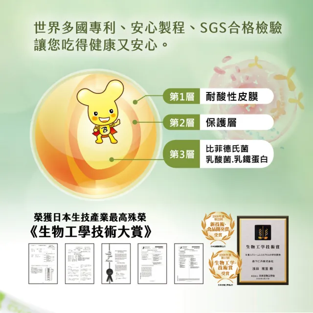 【森下仁丹】晶球益生菌敏益菌(30包/盒-乳鐵蛋白)