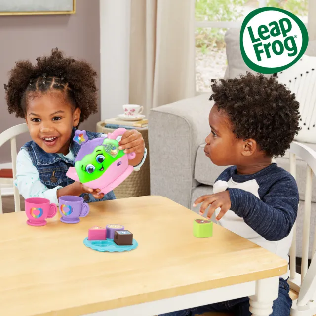 【LeapFrog】下午茶甜心派對(擬真倒水互動設計 形狀配對遊戲)