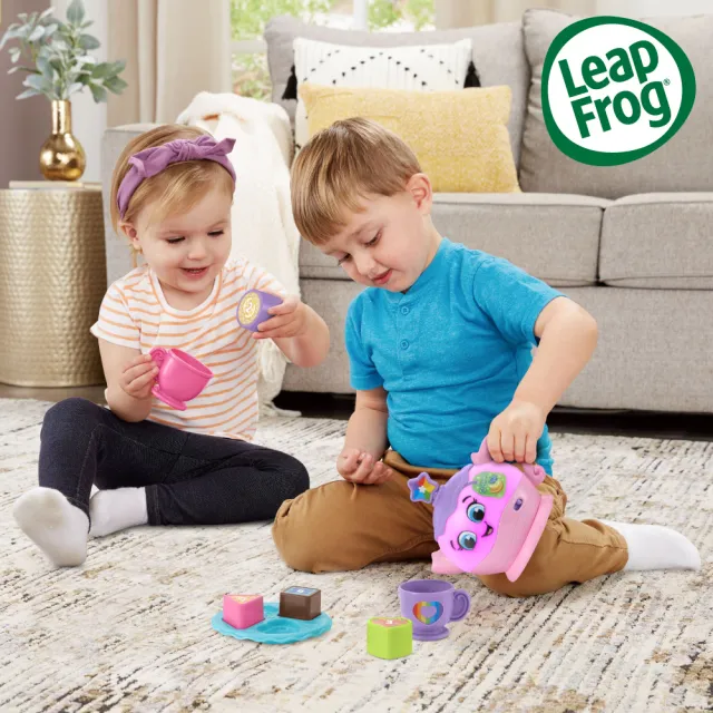 【LeapFrog】下午茶甜心派對(擬真倒水互動設計 形狀配對遊戲)