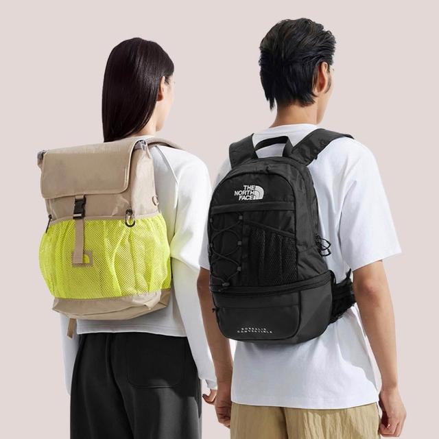 【The North Face】舒適背負多層大容量後背包(多款任選)