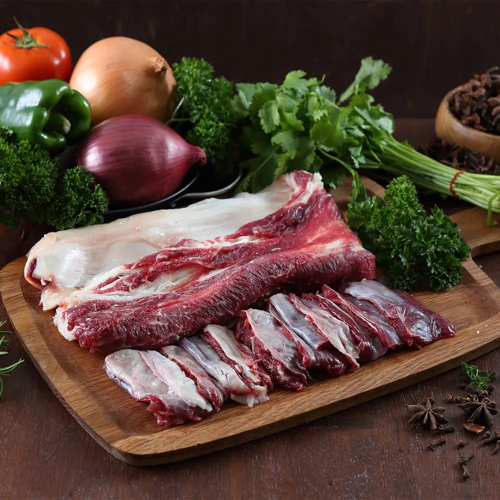 【國際牛肉店】三叉筋400g / 送滷包(清真台灣溫體溯源手切牛肉)