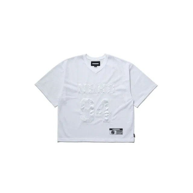 【NEIGHBORHOOD】Mesh Hockey Shirt SS 短袖網眼球衣 黑/灰/白 261FPNH-CSM10