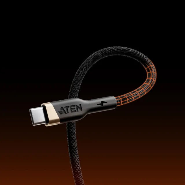 【ATEN】1M 240W USB-C to USB-C 編織充電線 (2L-3101P240) iPhone18充電線