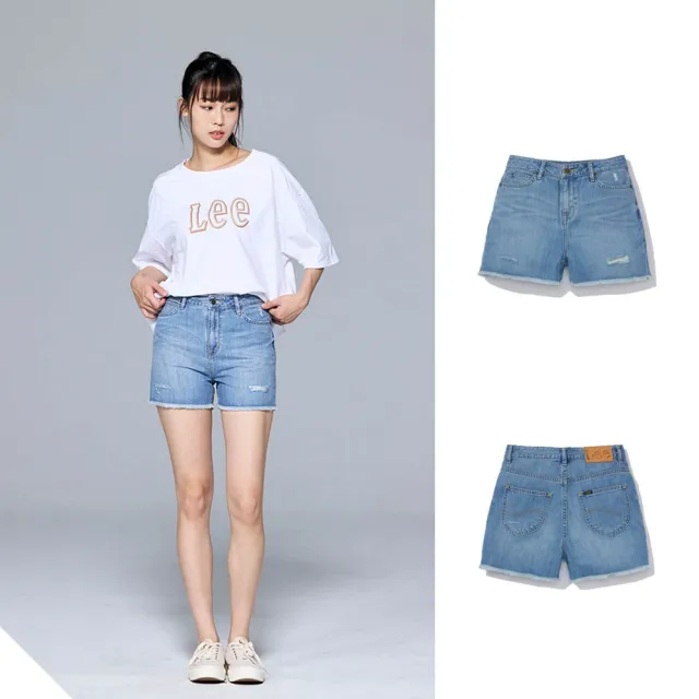 【Lee】出清品-女裝 牛仔短褲 中腰標準 多款選  / 限時特惠