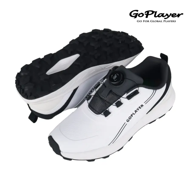 【GoPlayer】StartDrive 高爾夫旋鈕男鞋 (高爾夫球鞋 旋鈕鞋帶 防水防滑透氣)