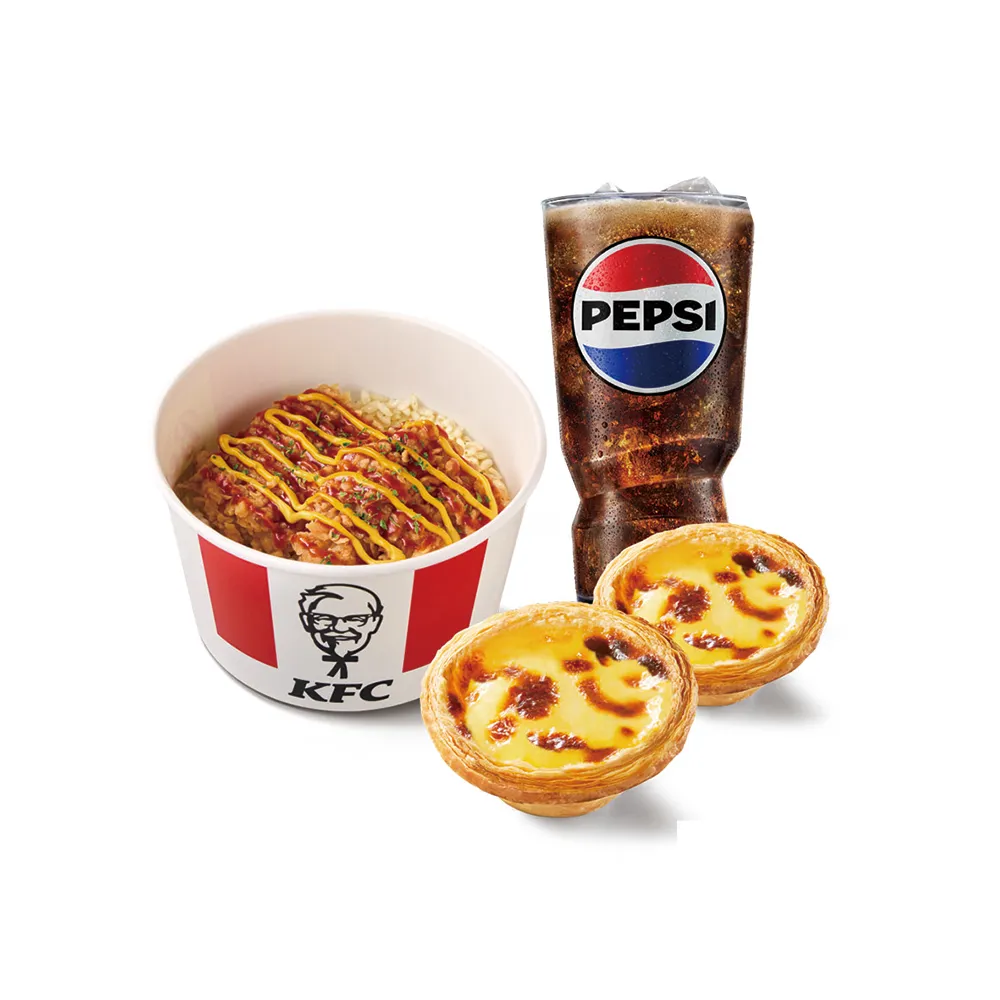 【肯德基】韓式脆雞起司飯 重量級套餐(好禮即享券)