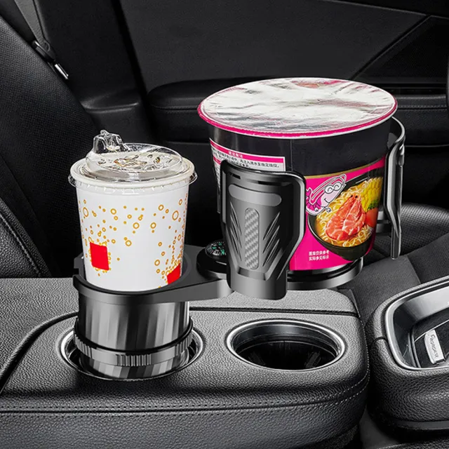 車用可調雙杯架(杯架 車載杯架 飲料架 水杯架 保溫杯架)