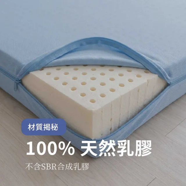 【森好眠】雙人15cm吸濕排汗乳膠床墊5x6.2尺經典款(Sonmil森好眠)