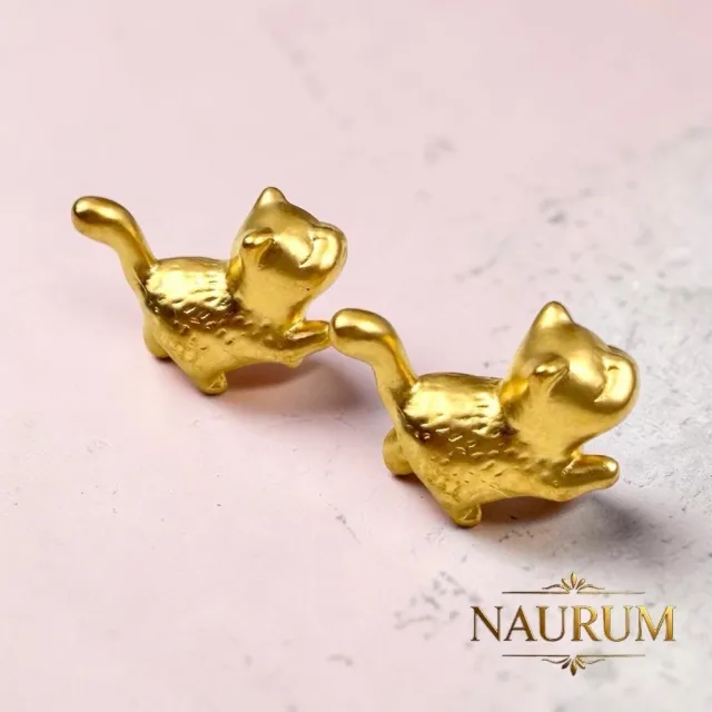 (NAURUM)黃金金豆萌萌貓0.08錢1入