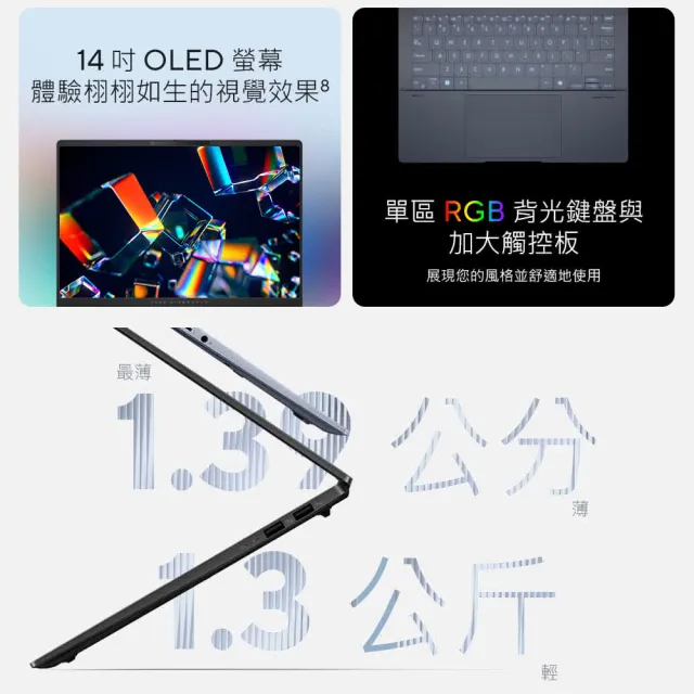 【ASUS 華碩】m365組★14吋Ultra 5輕薄AI筆電(VivoBook S S5406MA/Ultra 5-125H/16G/512G SSD/OLED/EVO)