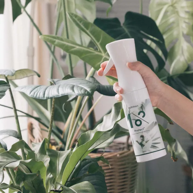 【1%植物關鍵】甲殼素植物驅蟲噴霧300ml+植物保養噴霧300ml(肥料營養劑 觀葉多肉 室內居家種植 葉面養護)