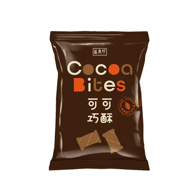 【盛香珍】可可巧酥375g/包 (起司/草莓/巧克力)-口味任選4包 中元普渡/拜拜/澎派/餅乾