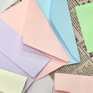 【SEASON 四季紙品禮品】18K素色信封組(多彩 大份量 RA7504)