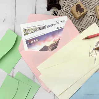 【SEASON 四季紙品禮品】18K素色信封組(多彩 大份量 RA7504)