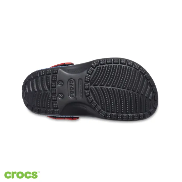 【Crocs】童鞋 大童 Spider-Man 蜘蛛人聯名 經典克駱格 洞洞鞋 七彩色(213519-90H)