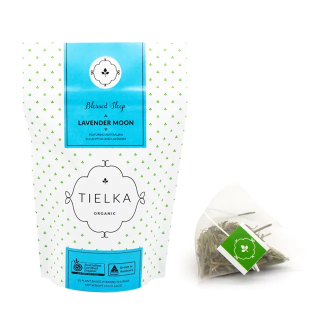 【PALIER】Tielka 澳洲有機茶袋禮盒組 (玫瑰檸檬、沁心薄荷、月眠薰衣草)