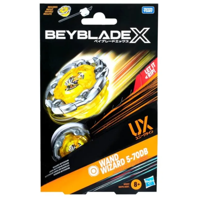 【TAKARA TOMY】戰鬥陀螺X UX-03 魔導神杖 5-70DB 鳳凰飛翼BX-23含發射器一組(美版)