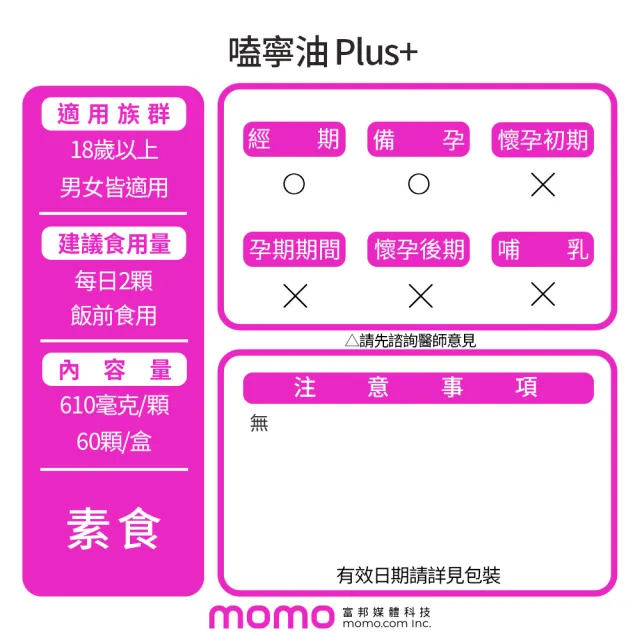 【荃贏全美】嗑寧油 Plus+(60顆/盒)