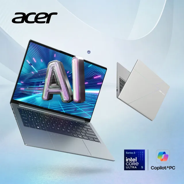 【Acer】筆電包/羅技鼠★14吋Ultra X9 3K OLED輕薄AI筆電(Swift Go/SFG14-I71-95L1/Ultra X9-388H/32G/1TB)