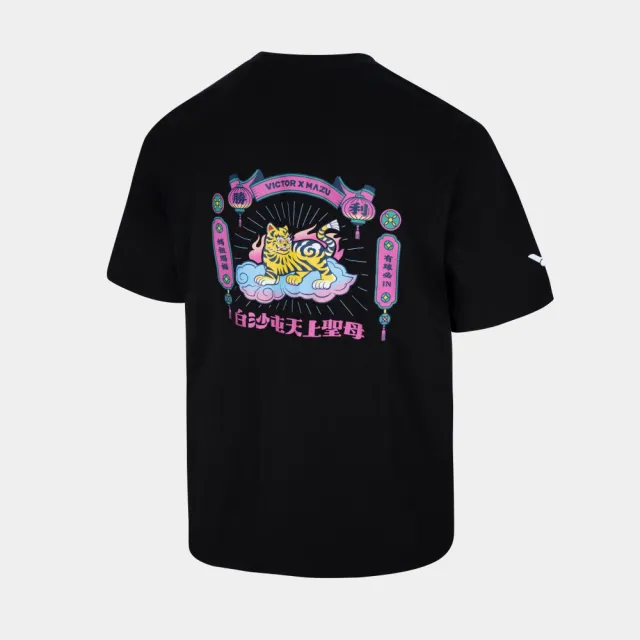 【VICTOR 勝利體育】VICTOR x 白沙屯媽祖聯名系列 T-Shirt(T-2601BMZ 虎爺款)