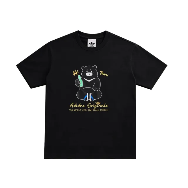【adidas 愛迪達】男女 BEAR SS TEE 短袖上衣 - LF5891
