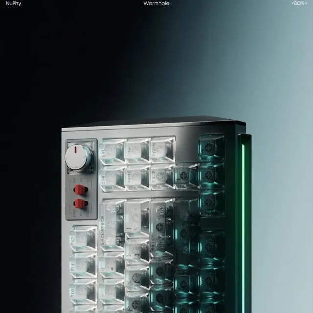 【NuPhy】WH80 三模磁軸鍵盤 8k 磁玉龍軸 Mac適用 網頁QMK改鍵