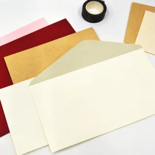 【SEASON 四季紙品禮品】42K素色信封組 小信封(多彩 大份量 RA5042)