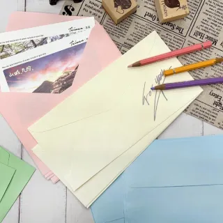 【SEASON 四季紙品禮品】標準橫1號素色信封組(多彩 大份量 RA7503)