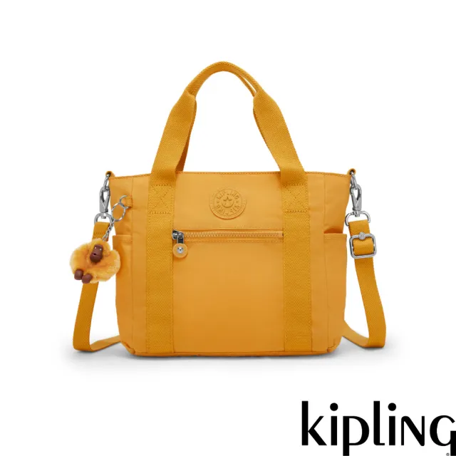 【KIPLING】暖黃手提斜背兩用側肩包-JAYLA S 女包