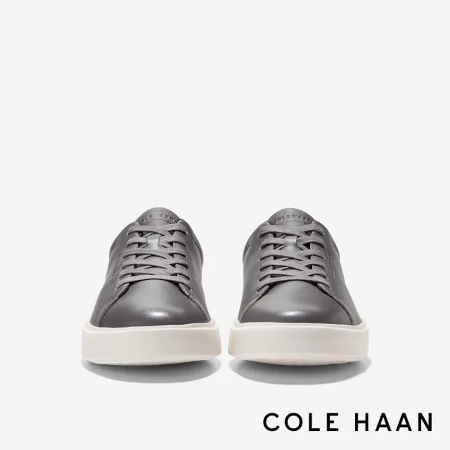 【Cole Haan】GRAND CROSSCOURT TRAVELER SNEAKER 真皮休閒鞋 男款寬楦 灰色(C38982)