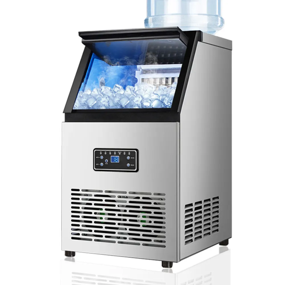 Josie】全自動製冰機快速出冰(80kg自來水進水+桶裝水進水) - momo購物 