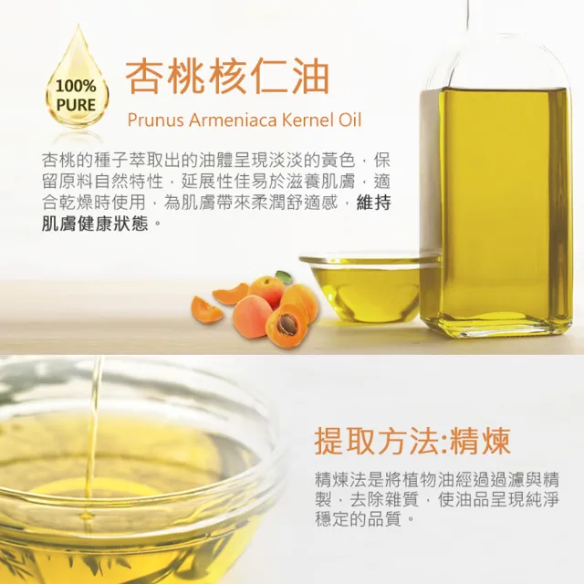 【NEW DIRECTIONS】杏桃核仁油/杏核仁油1000ml(澳洲原裝進口-新方向按摩油保濕油基礎油基底油)