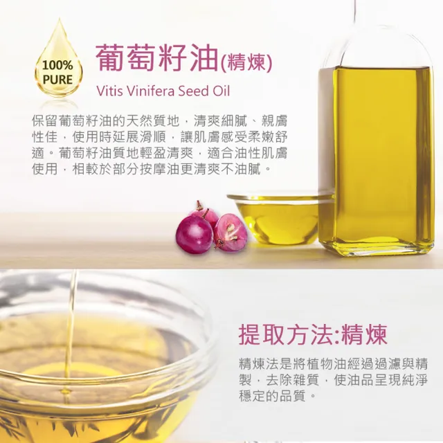 【NEW DIRECTIONS】葡萄籽油/葡萄子油1000ml(澳洲原裝進口-新方向按摩油保濕油基礎油基底油)