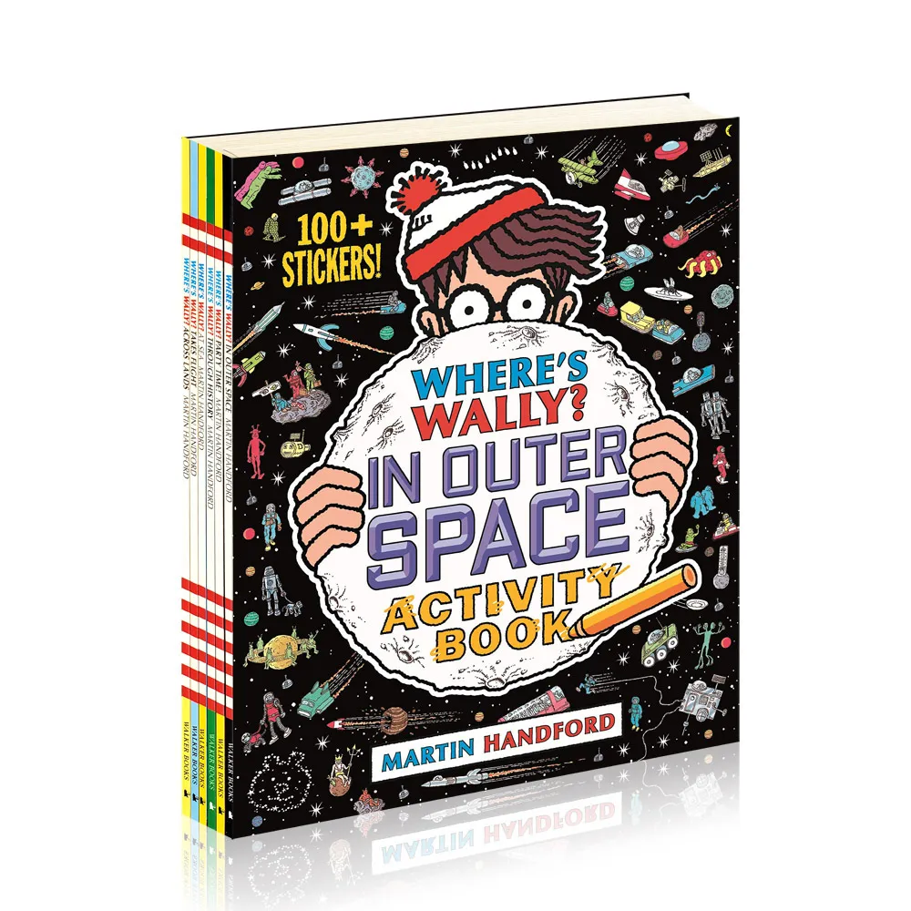 【iBezT】Where is Wally(6本共600張貼紙操作書)
