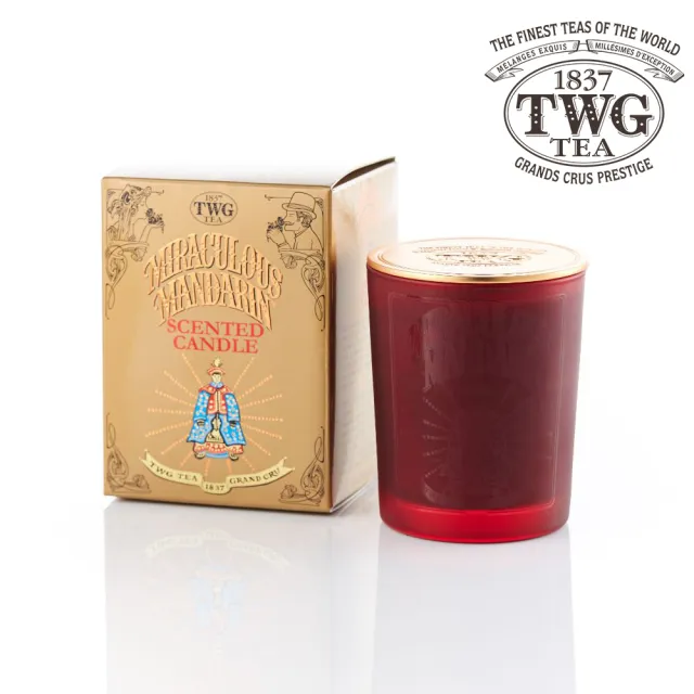 【TWG Tea】神秘國境紅茶薰香蠟燭 Miraculous Mandarin Tea Scented Candle(190公克)（其他規格）