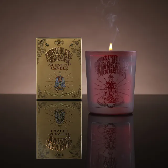 【TWG Tea】神秘國境紅茶薰香蠟燭 Miraculous Mandarin Tea Scented Candle(190公克)