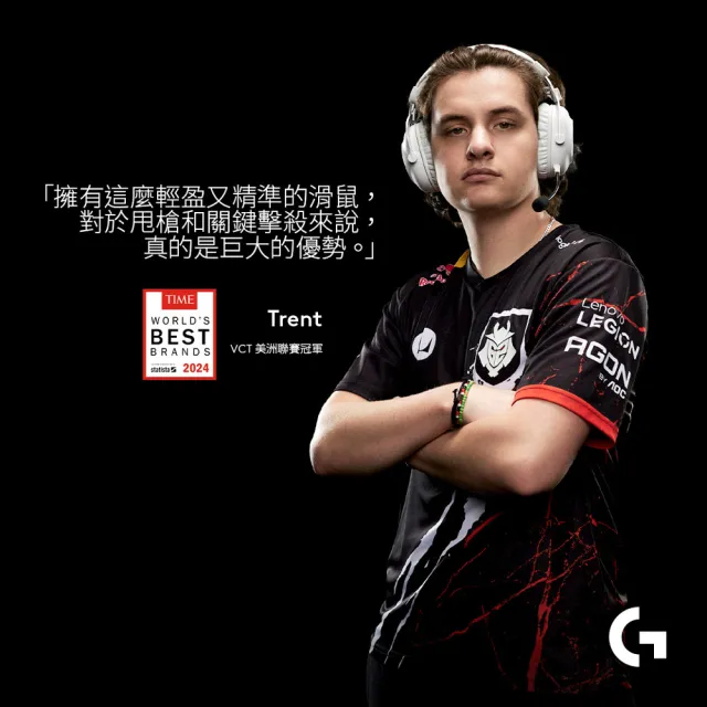 【Logitech G】PRO X SUPERLIGHT 2C 無線輕量化電競滑鼠