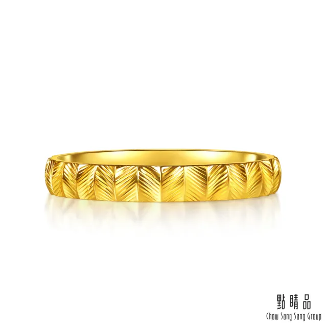 【點睛品】金波流光 黃金戒指_計價黃金(港圍11)