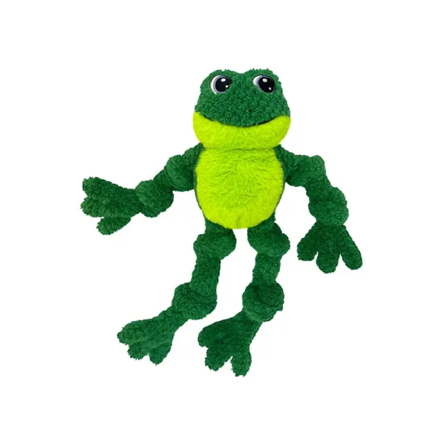【KONG】寵物耐咬拉扯玩具－繩結巨大青蛙 L/XL(大型犬 貓狗玩具 寵物玩具 禮物)