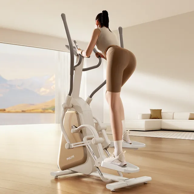 【Philips 飛利浦】FIT3101S 飛利浦智發電登山機-小精靈(橢圓機/模擬登山/免插電/全身運動/自行安裝)