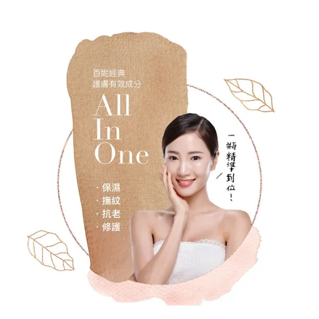 【Bioneo 德國百妮】白金胜肽保濕凝霜50ml+神經醯胺乾燥修護 40ml