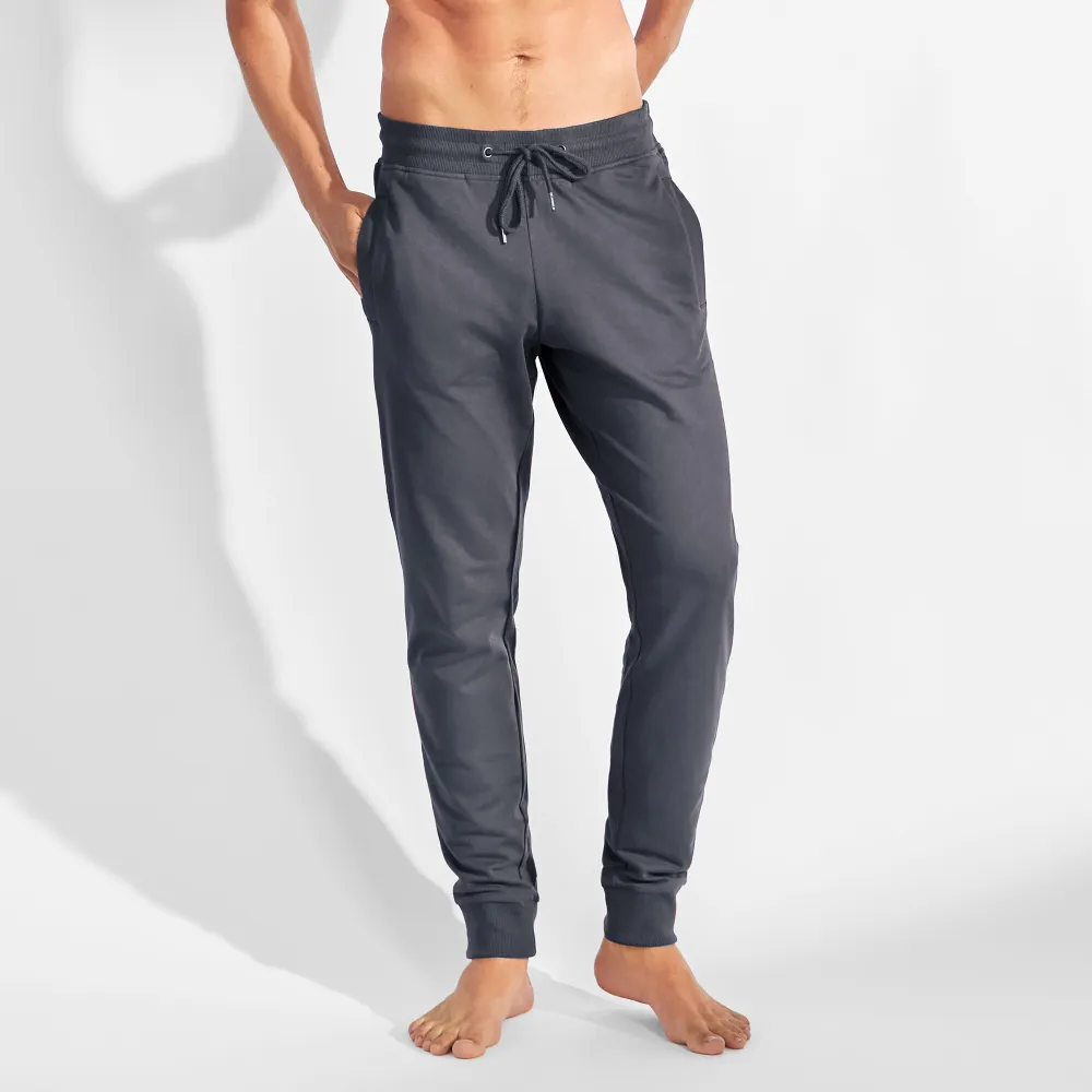 【Bread & Boxers】Lounge Pant 男用純有機棉長褲 - 鋼鐵灰