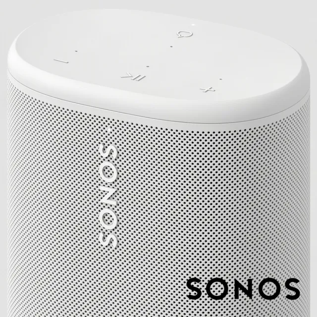 【SONOS】PLAY 便攜無線智慧喇叭 (白色) (公司貨)